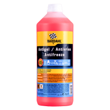 Червен антифриз концентрат Bardahl за VW, Audi, Skoda